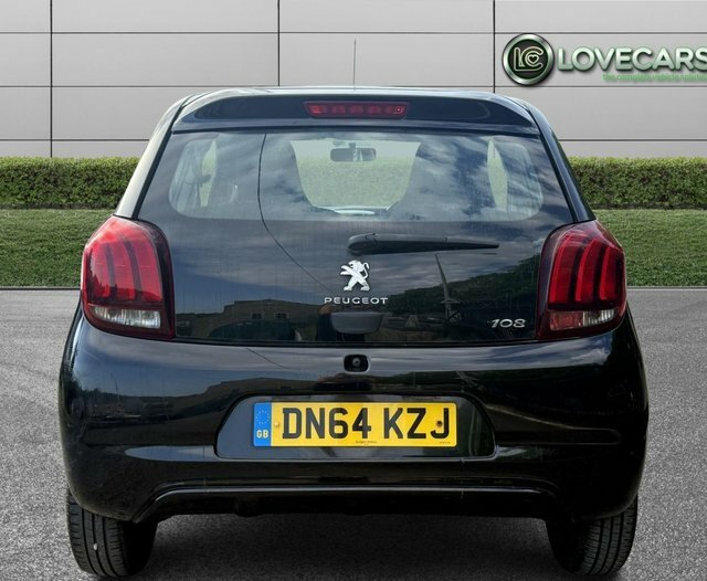 Peugeot 108 Vti Active Hatchback DN64KZJ Black #6