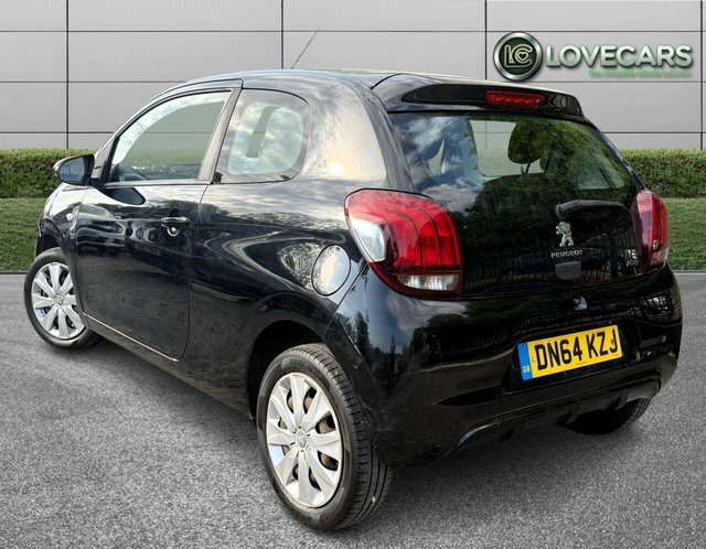 Peugeot 108 Vti Active Hatchback DN64KZJ Black #2
