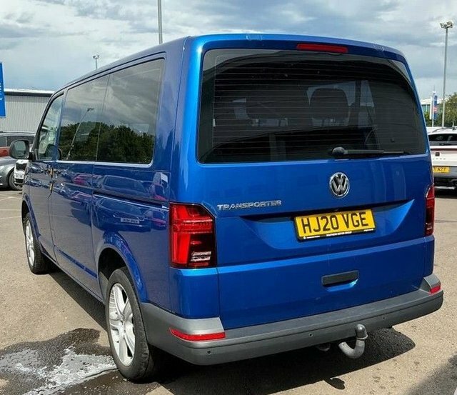 Volkswagen Transporter Shuttle 2.0 Tdi S Minibus Double Cab Swb Blue #2