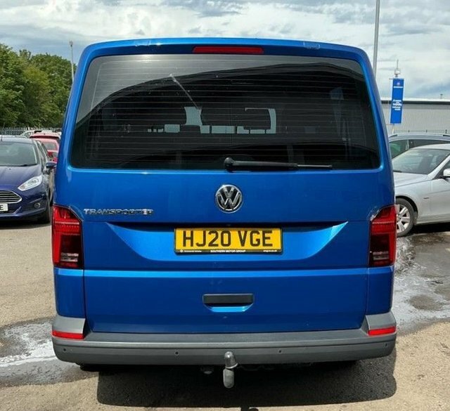 Volkswagen Transporter Shuttle 2.0 Tdi S Minibus Double Cab Swb Blue #6