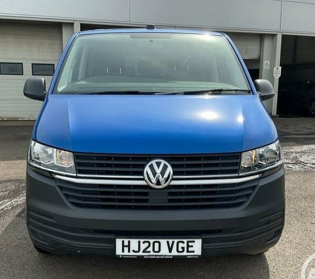 Volkswagen Transporter Shuttle 2.0 Tdi S Minibus Double Cab Swb Blue #3
