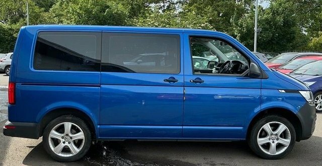 Volkswagen Transporter Shuttle 2.0 Tdi S Minibus Double Cab Swb Blue #4
