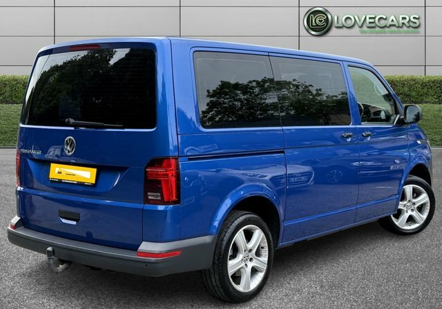 Volkswagen Transporter Shuttle 2.0 Tdi S Minibus Double Cab Swb Blue #4