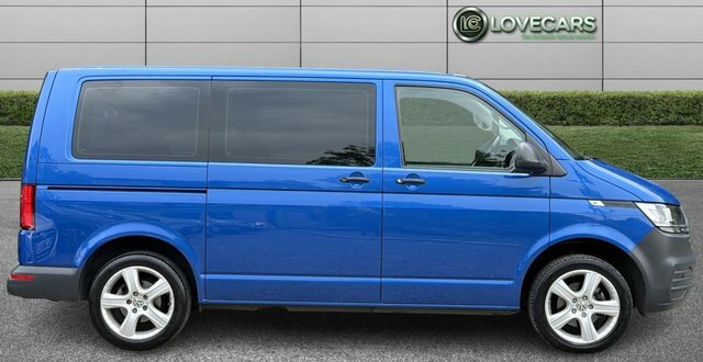 Volkswagen Transporter Shuttle 2.0 Tdi S Minibus Double Cab Swb Blue #6