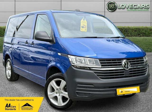 Volkswagen Transporter Shuttle 2.0 Tdi S Minibus Double Cab Swb Blue
