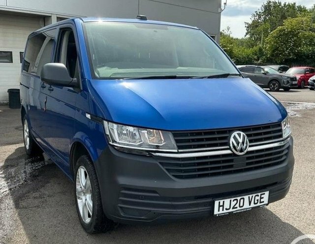 Volkswagen Transporter Shuttle 2.0 Tdi S Minibus Double Cab Swb Blue