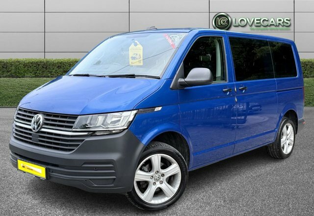 Volkswagen Transporter Shuttle 2.0 Tdi S Minibus Double Cab Swb Blue #3