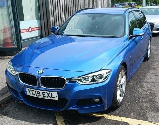 BMW 3 Series 2.0 320I M Sport Touring Euro 6 S YC19EXL Blue #3