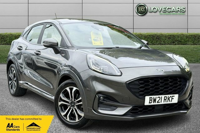 Ford Puma Ecoboost Mhev St-line Suv Grey