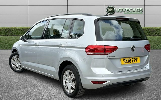 Volkswagen Touran 1.6 Tdi S Mpv Dsg Euro 6 S S 115 Ps SK18EPF Silver #2