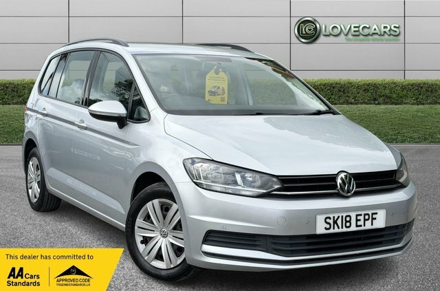 Volkswagen Touran 1.6 Tdi S Mpv Dsg Euro 6 S S 115 Ps Silver
