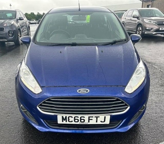 Ford Fiesta 1.25 Zetec Hatchback Euro 6 82 MC66FTJ Blue #4