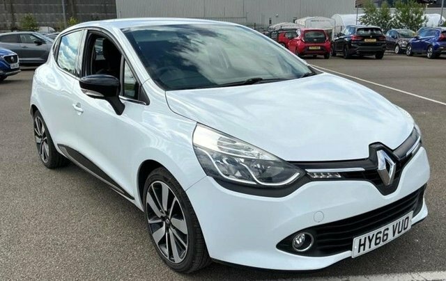 Renault Clio 1.5 Dci Dynamique S Nav Hatchback Manua White
