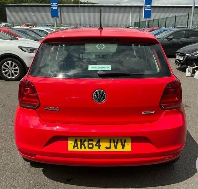 Volkswagen Polo 1.0 Bluemotion Tech Se Hatchback Red #6