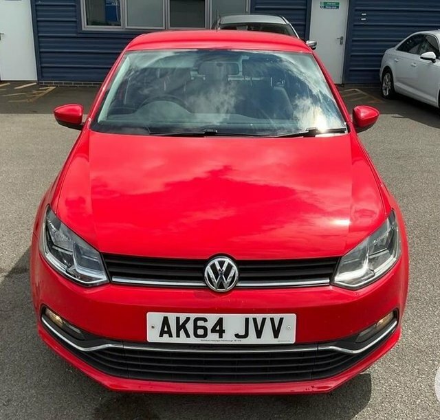 Volkswagen Polo 1.0 Bluemotion Tech Se Hatchback Red #3