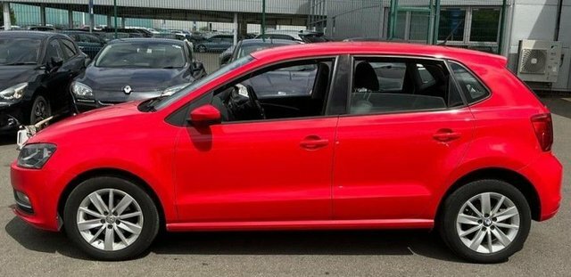 Volkswagen Polo 1.0 Bluemotion Tech Se Hatchback Red #5