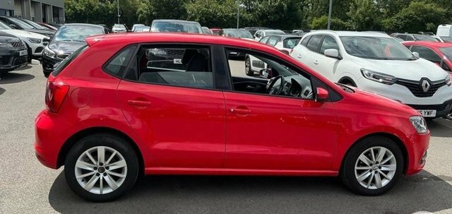 Volkswagen Polo 1.0 Bluemotion Tech Se Hatchback Red #4