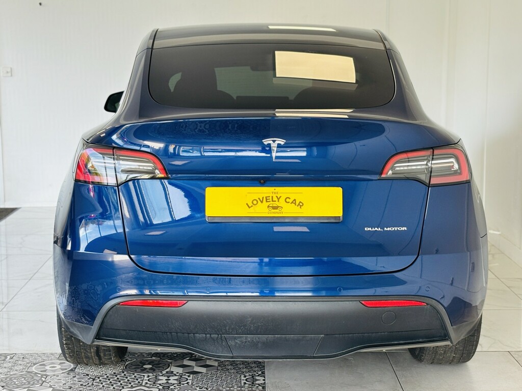 Tesla Model Y Suv Dual Motor Long Range 202272 Blue #4