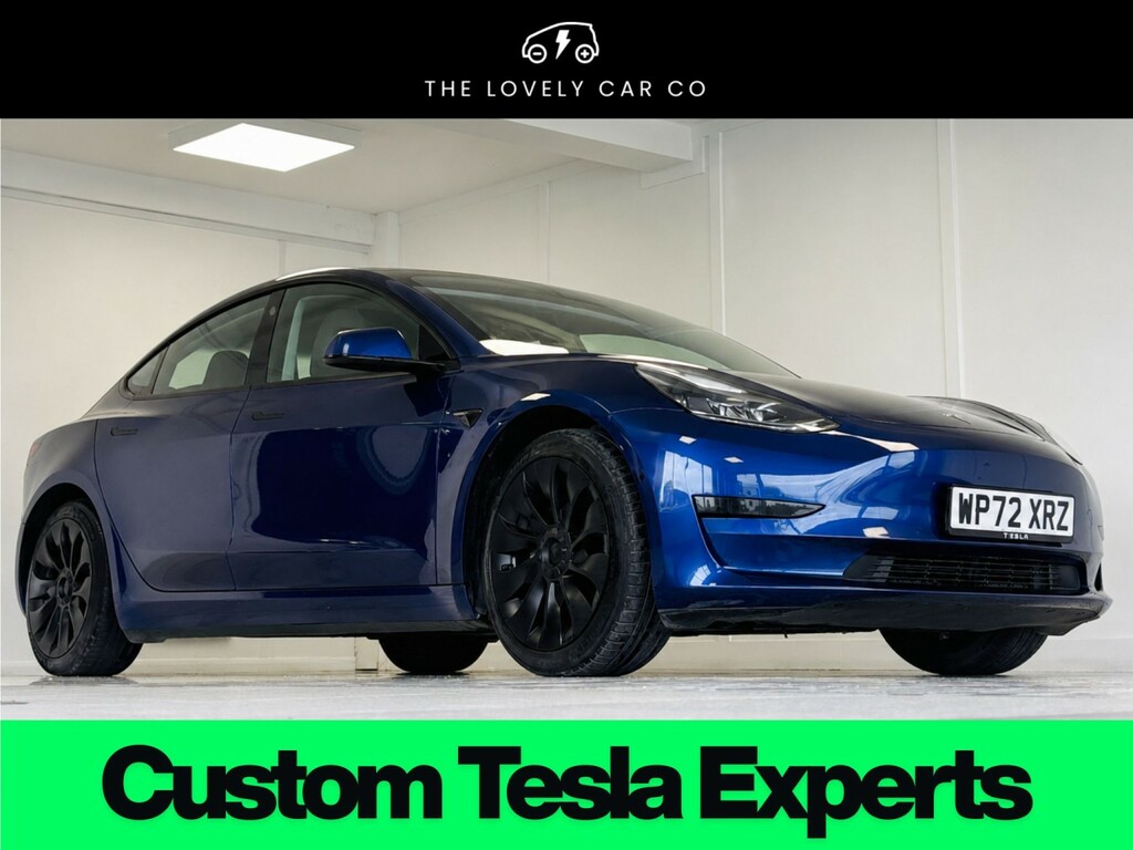 Tesla Model 3 Saloon Dual Motor Long Range 202272 Blue
