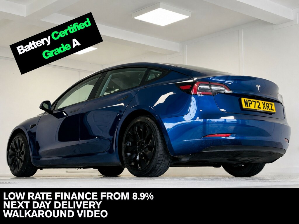 Tesla Model 3 Saloon Dual Motor Long Range 202272 Blue #2