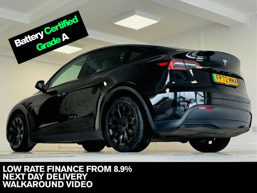 Tesla Model Y Suv Dual Motor Long Range 202272 FP72MMA Black #2
