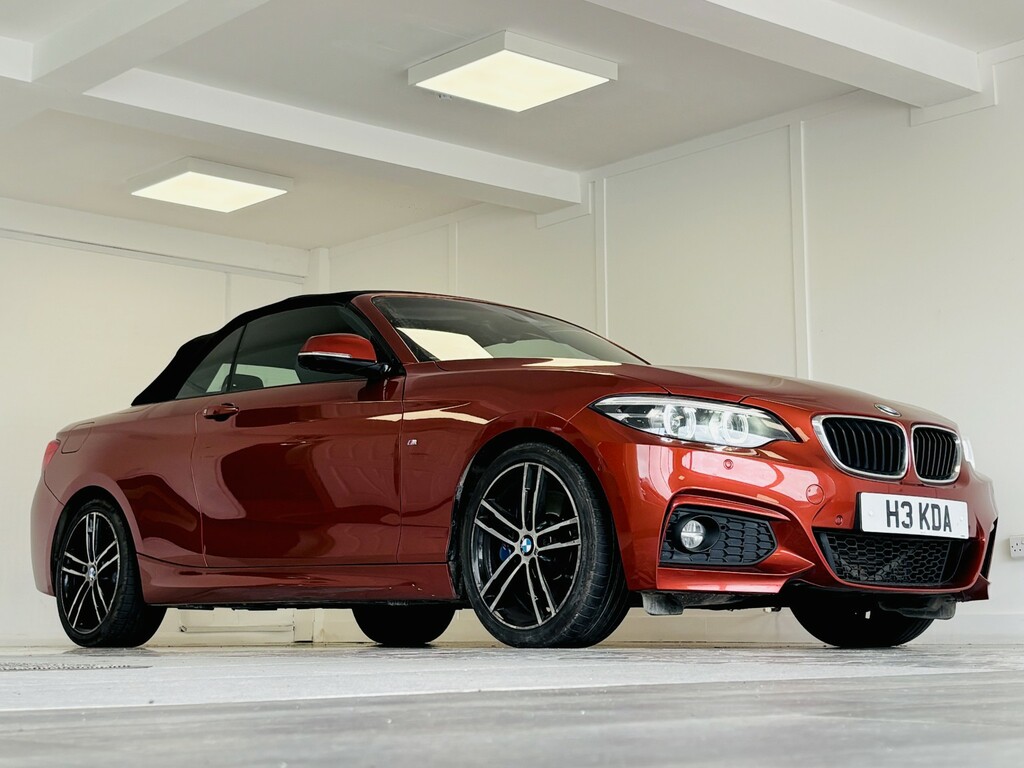BMW 2 Series 1.5 218I M Sport Convertible Orange #3