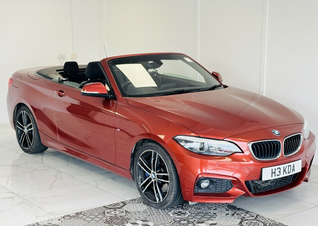 BMW 2 Series 1.5 218I M Sport Convertible Orange