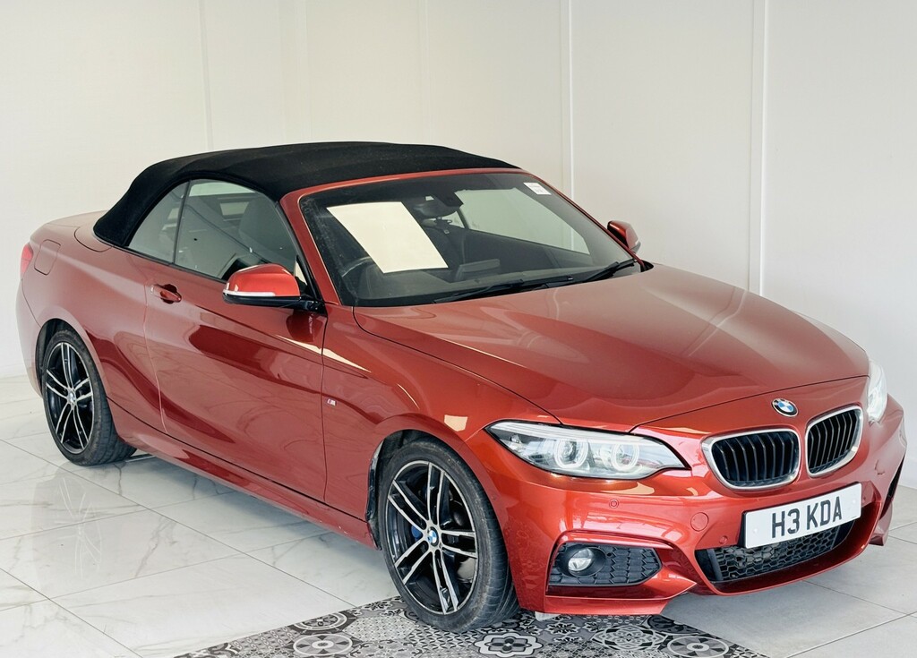 BMW 2 Series 1.5 218I M Sport Convertible Orange #4