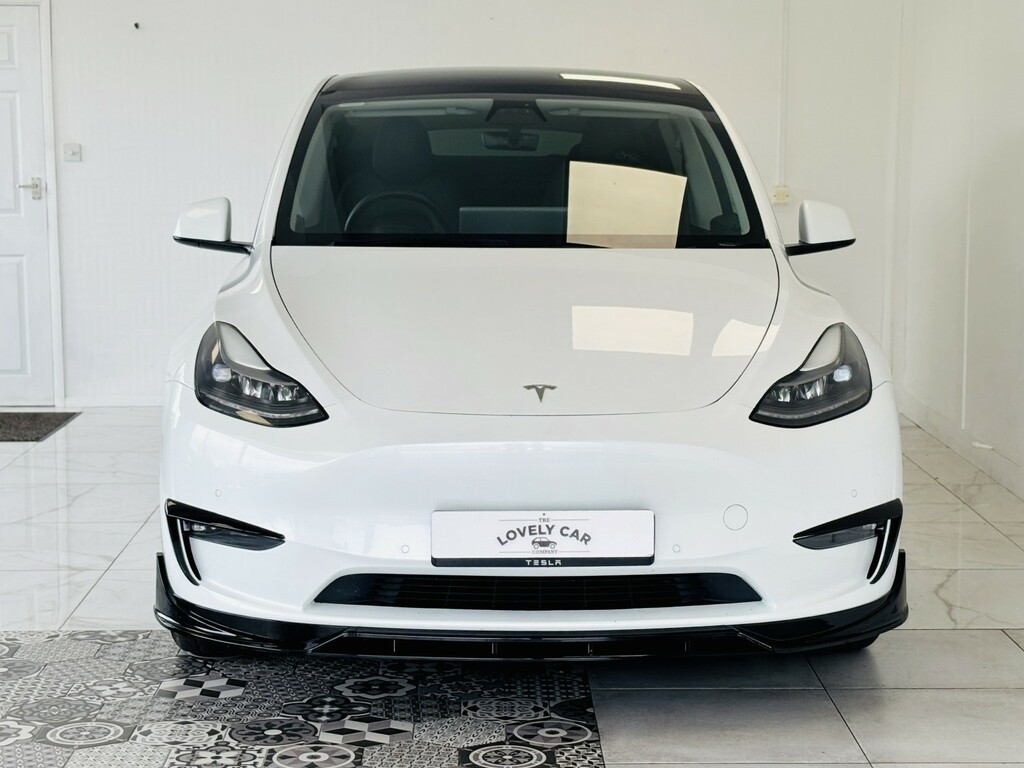 Tesla Model Y Suv Dual Motor Long Range 202222 White #2