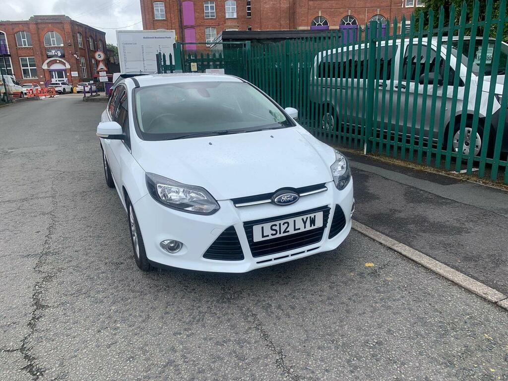 Ford Focus 1.6 Tdci Titanium Euro 5 Ss 201212 White