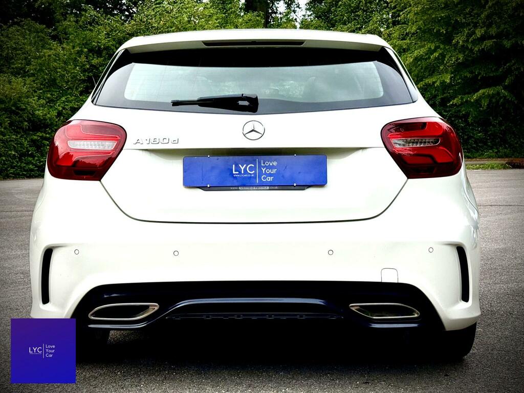 Mercedes-Benz A Class Hatchback 1.5 A180d Amg Line 201666 White #6
