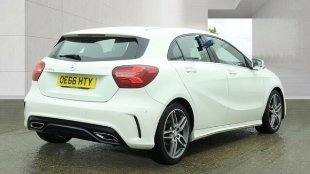 Mercedes-Benz A Class Hatchback 1.5 A180d Amg Line 201666 OE66HTY White #5