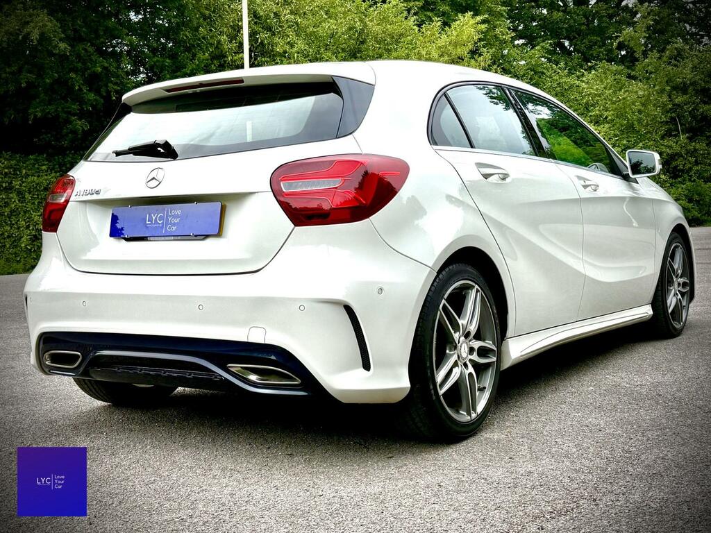Mercedes-Benz A Class Hatchback 1.5 A180d Amg Line 201666 White #5