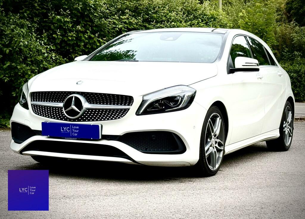 Mercedes-Benz A Class Hatchback 1.5 A180d Amg Line 201666 White