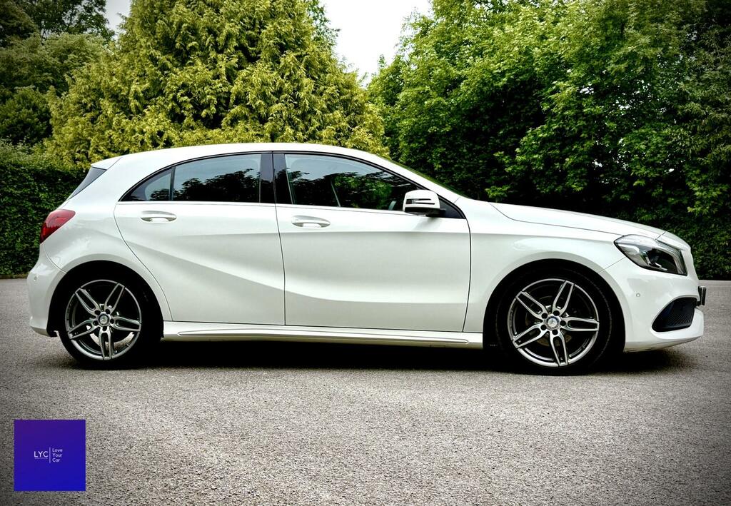 Mercedes-Benz A Class Hatchback 1.5 A180d Amg Line 201666 White #4