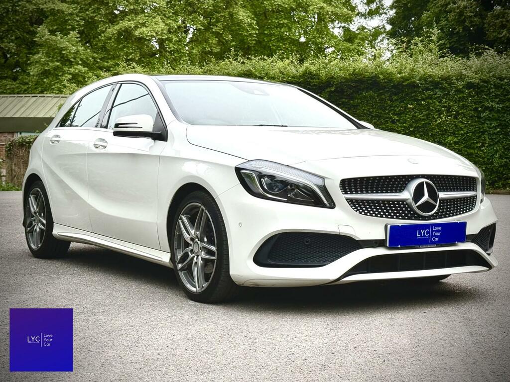 Mercedes-Benz A Class Hatchback 1.5 A180d Amg Line 201666 White #3