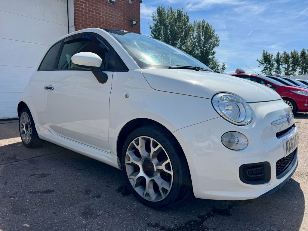 Fiat 500 1.2L S White