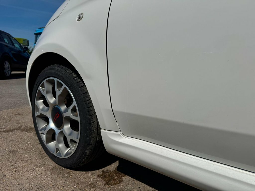 Fiat 500 1.2L S White #6