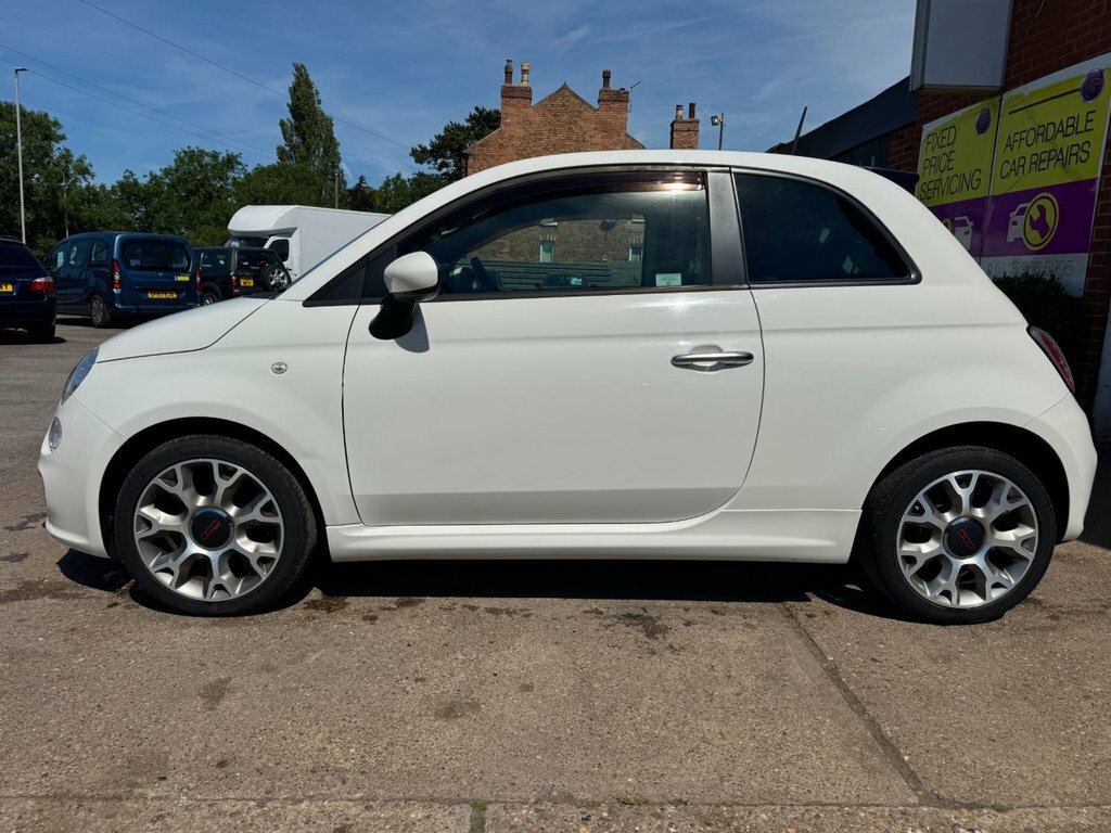 Fiat 500 1.2L S White #4