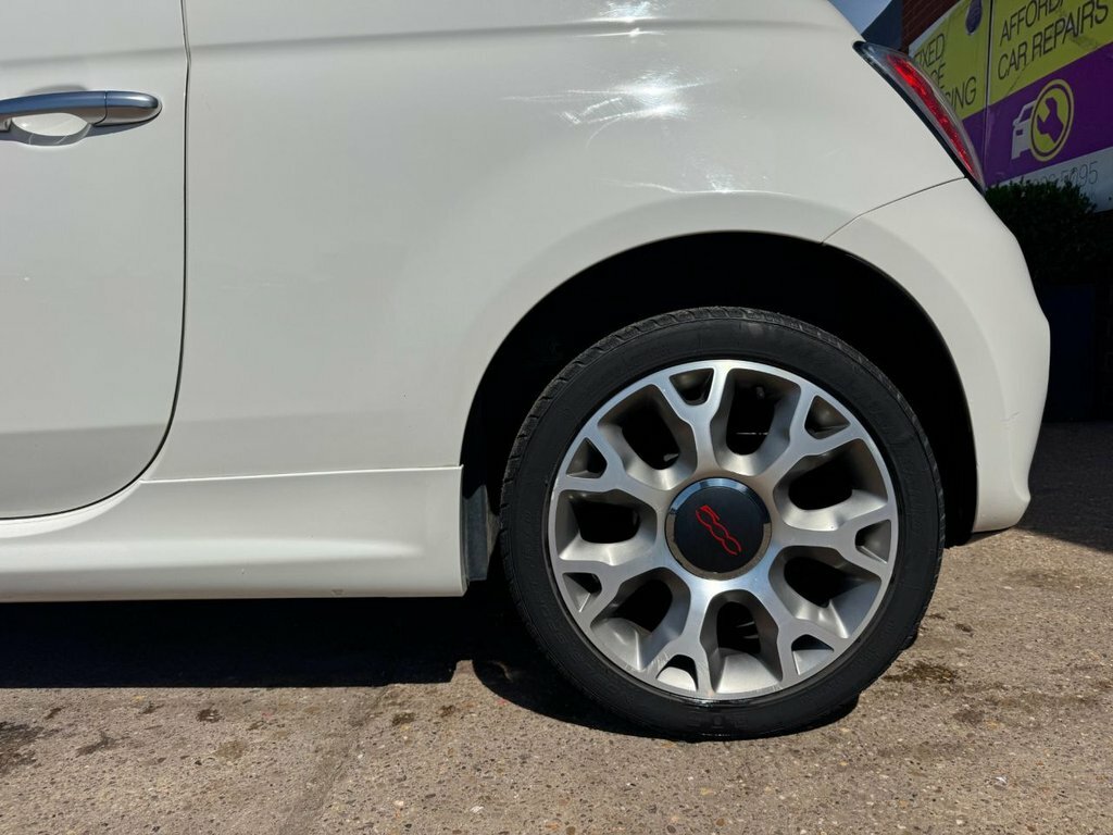 Fiat 500 1.2L S White #5