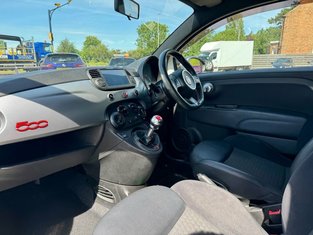 Fiat 500 S Black #8
