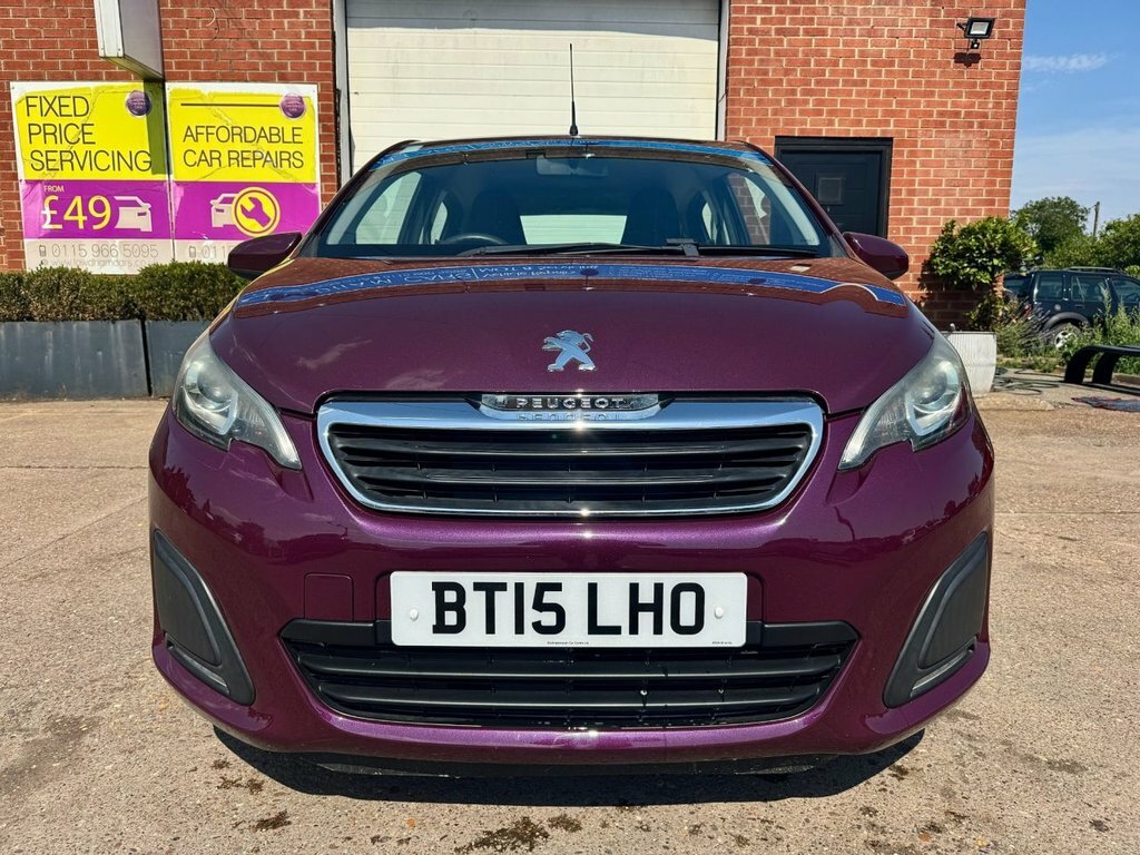 Peugeot 108 1L Active Purple #2