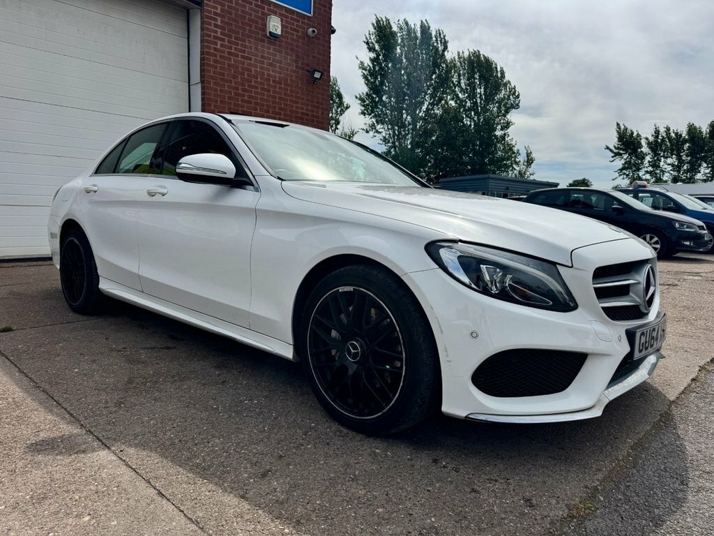 Mercedes-Benz C Class 2.1L Amg Line White