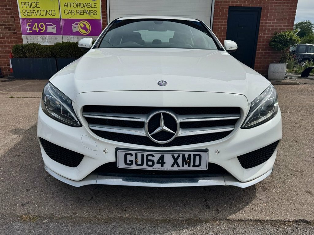Mercedes-Benz C Class 2.1L Amg Line White #2