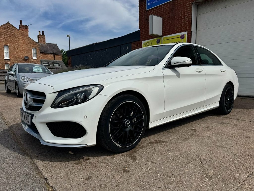 Mercedes-Benz C Class 2.1L Amg Line White #3