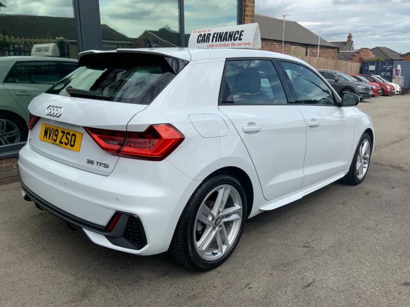 Audi A1 35 Tfsi S Line - 2019 19 MV19ZSO White #2