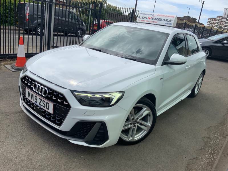 Audi A1 35 Tfsi S Line - 2019 19 MV19ZSO White #5