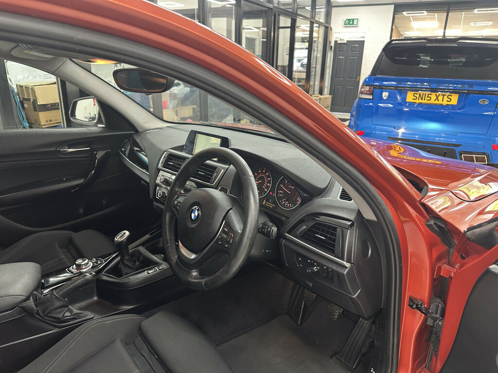 BMW 1 Series 1.5 Sport Nav FA17KSO Orange #6