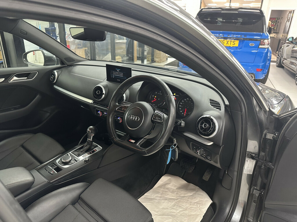 Audi A3 2.0 Tdi S Line BU16URH Grey #4