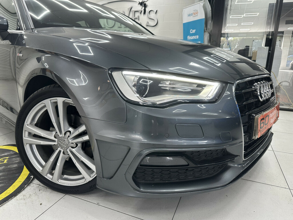 Audi A3 2.0 Tdi S Line BU16URH Grey #6